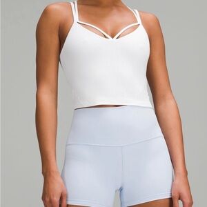 Lululemon Athletica White Strappy Top
